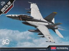 Academy Boeing F/A-18F Super Hornet, US NAVY, "VFA-2 Bounty Hunters", Model Kit 12567, 1/72