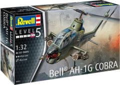 Revell AH1G Cobra, Plastic ModelKit vrtulník 03821, 1/32