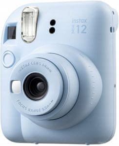 roztomilý malý fotoaparát instax mini 12 fujifilm rychlý tisk fotografií krásný design aa baterie