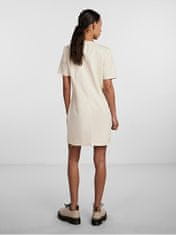 Pieces Dámské šaty PCTARA Regular Fit 17133341 Whitecap Gray (Velikost XS)