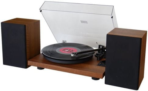 Gramofon soundmaster pl711 externí reproduktory kvalitní přenoska skvělý zvuk digitalizace gramofonových desek do počítače bluetooth