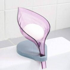 Verk Miska na mýdlo - list fialový