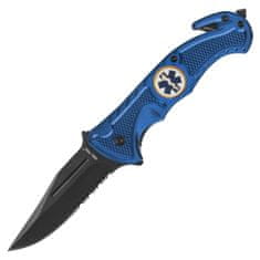 INNA Zavírací nůž Mil-Tec Rescue Blue pro Záchranáře