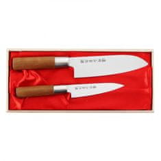 Satake Cutlery Sada Nožů Masamune Uniw + Santoku