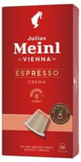 Julius Meinl Biologicky kompostovatelné kávové kapsle Espresso Crema 10 ks