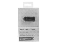 Avacom CarMAX nabíječka do auta s Qualcomm Quick Charge 3.0, černá