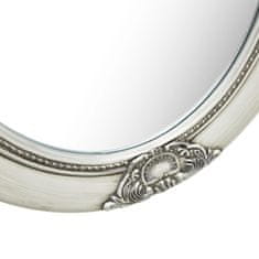 Petromila Nástěnné zrcadlo barokní styl 50 x 70 cm stříbrné