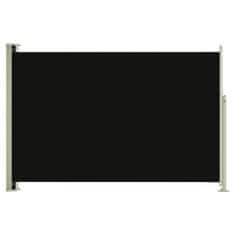Greatstore Zatahovací boční markýza 200 x 300 cm černá