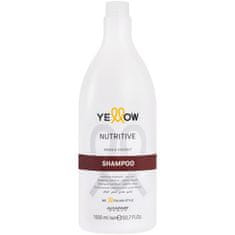 Alfaparf Milano Yellow Nutritive šampon pro suché a poškozené vlasy, vlasy se stávají náchylnějšími k stylingu, 1500ml
