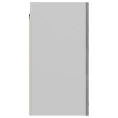Petromila Horní skříňka betonově šedá 60 x 31 x 60 cm dřevotříska
