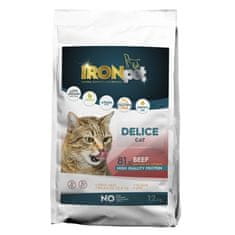 IRONpet Cat Delice Beef (Hovězí) 12 kg