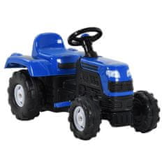 Greatstore Dětský šlapací traktor modrý