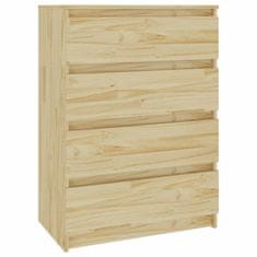 Greatstore Odkládací skříňka 60 x 36 x 84 cm masivní borové dřevo