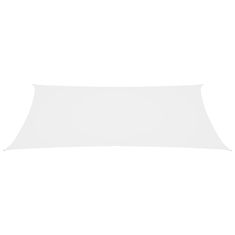 Vidaxl Stínící plachta oxfordská látka obdélníková 2 x 5 m bílá