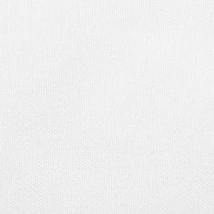 Greatstore Stínící plachta oxfordská látka obdélníková 5 x 8 m bílá