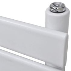 Greatstore Žebříkový radiátor na ručníky, pro ústřední topení rovný 600x1200 mm