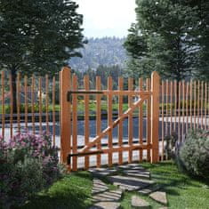 shumee VidaXL Dřevěná brána, impregnovaná líska, 100x100 cm