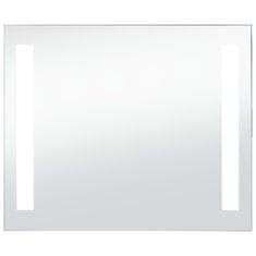 shumee Koupelnové nástěnné zrcadlo s LED osvětlením 60 x 50 cm