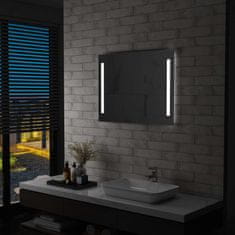 Petromila Koupelnové nástěnné zrcadlo s LED osvětlením 80 x 60 cm