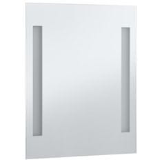 shumee Koupelnové nástěnné zrcadlo s LED osvětlením 50 x 60 cm