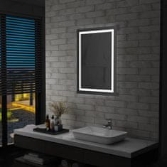 Petromila Koupelnové zrcadlo s LED světly a dotykovým senzorem 60 x 80 cm