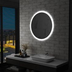 Petromila Koupelnové zrcadlo s LED osvětlením 80 cm