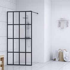 Vidaxl Zástěna do průchozí sprchy tvrzené sklo 140 x 195 cm