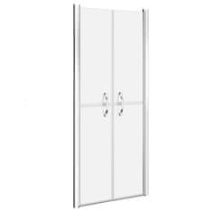 Vidaxl Sprchové dveře matné ESG 81 x 190 cm