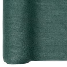 Vidaxl Stínící tkanina zelená 2 x 50 m HDPE 195 g/m2