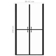 shumee Sprchové dveře čiré ESG (88–91) x 190 cm