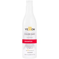 Alfaparf Milano Yellow Color sampon pro péči o barvené vlasy, zvýrazňuje reflexy a dodává vlasům krásný lesk, 500ml