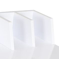 Greatstore Psací stůl bílý 80 x 50 x 84 cm