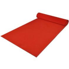 Greatstore Červený koberec 1 x 20 m, extra těžký 400 g/m2