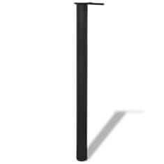 Petromila 4 stolové nohy s nastavitelnou výškou černé, 870 mm