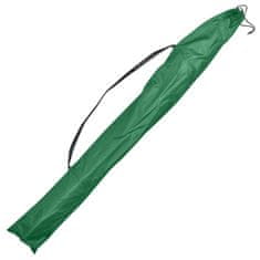 Vidaxl Rybářský deštník zelený 300 x 240 cm