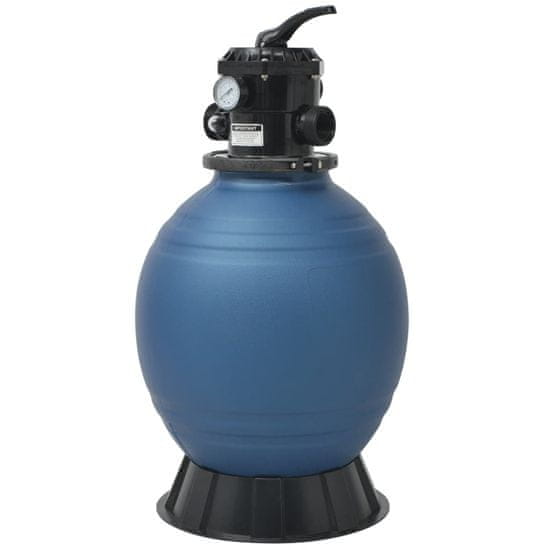 shumee Bazénová písková filtrace s 6polohovým ventilem modrá 460 mm