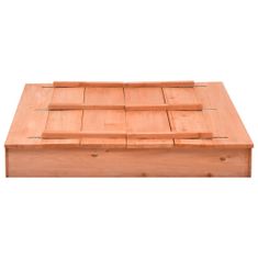Vidaxl Pískoviště jedlové dřevo 95 x 90 x 15 cm