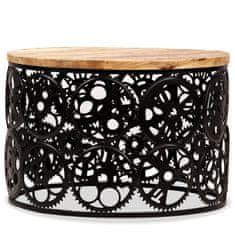 Greatstore Konferenční stolek z masivního mangovníkového dřeva 60 x 40 cm