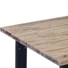 Greatstore Jídelní stůl z masivního akáciového dřeva 170x90 cm