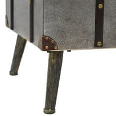 Greatstore Konferenční stolek z MDF a hliníku 102 x 51 x 47,5 cm