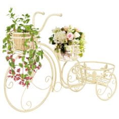 Petromila Stojan na květiny ve tvaru jízdního kola vintage styl kovový