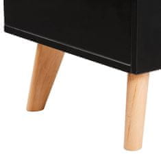 Greatstore TV stolek černý 120 x 40 x 46 cm MDF