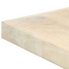 Greatstore Jídelní stůl 160 x 80 x 75 cm masivní mangovníkové dřevo
