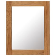 Vidaxl Zrcadlo 40 x 50 cm masivní dub