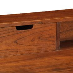 shumee Psací stůl 110 x 50 x 90 cm masivní akáciové dřevo