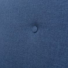 Greatstore 2dílná sedací souprava textilní čalounění modrá