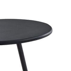 Greatstore Barový stůl černý 60 x 107,5 cm MDF