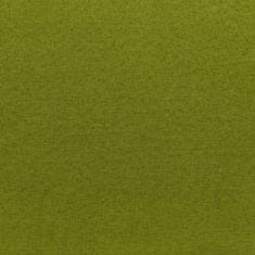 Greatstore Dílčí rohová pohovka s poduškou textil zelená