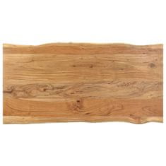 Greatstore Jídelní stůl 140 x 70 x 76 cm masivní akáciové dřevo