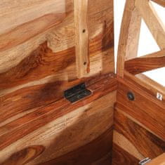 Greatstore Lavice 103 x 33 x 72 cm masivní sheeshamové dřevo